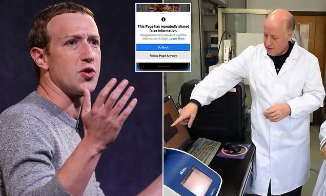 How Facebook's 'independent fact checkers' cited letter secretly organized by Wuhan lab funder Peter Daszak to 'debunk' leak theory…