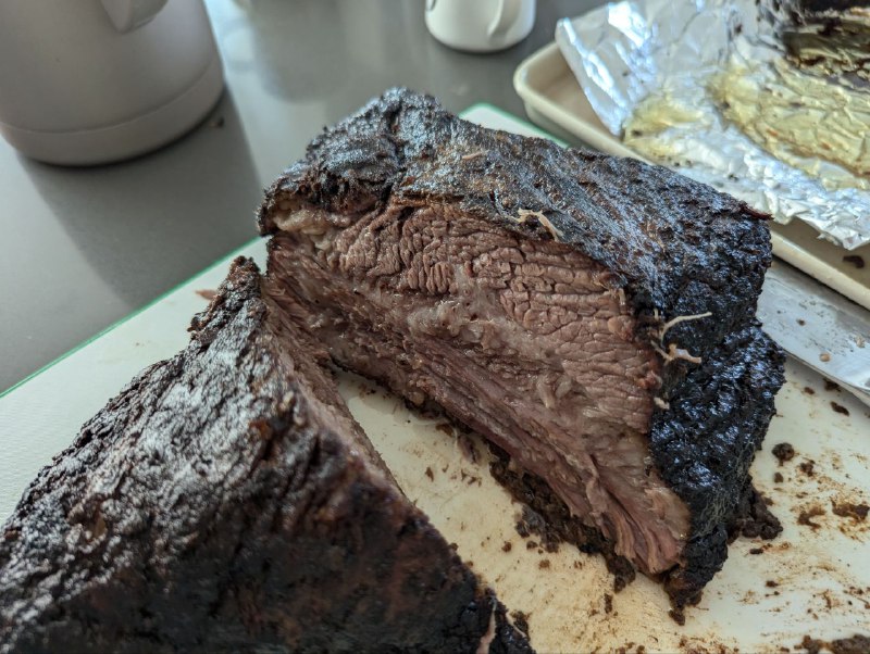 第一次做烟熏牛胸肉第一次做烟熏牛胸肉