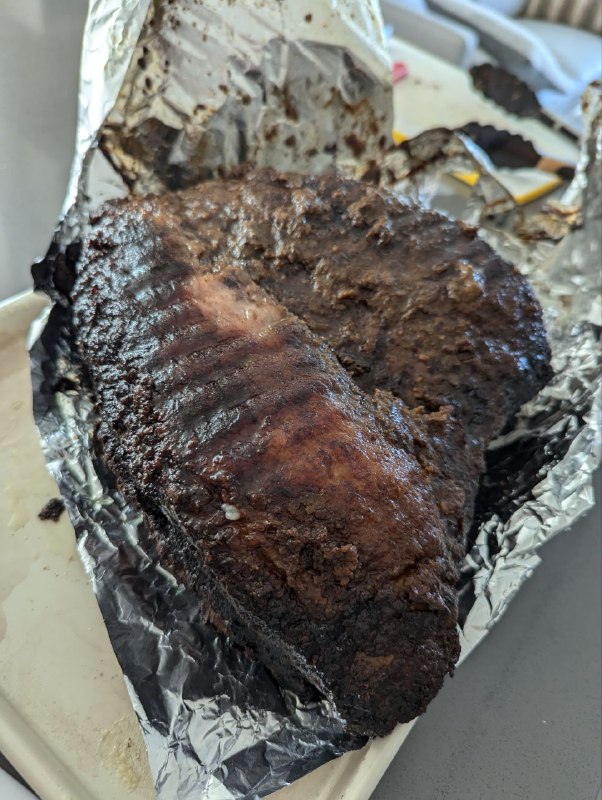 第一次做烟熏牛胸肉第一次做烟熏牛胸肉