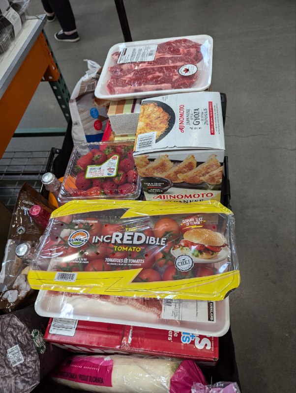 在CostCo刷卡再创新高，一次grocery买了850刀
